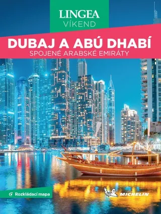 Dubaj a Abú Dhabí - Víkend. Rozkládací mapa
