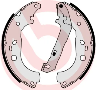 BREMBO Sada brzdových čeľustí S24534