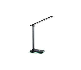 LED RGBW Stmievateľná stolná lampa NOBLITE LED/7W/5V 3000/4000/6500K čierna 004023